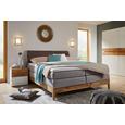 BOXSPRINGBETT Grau/Eichefarben ca.160x200cm - Eichefarben/Beige, KONVENTIONELL, Holz/Textil (160/200cm) - Premium Living BOXSPRINGBETT Grau/Eichefarben ca.160x200cm - Eichefarben/Beige, KONVENTIONELL, Holz/Textil (160/200cm) - Premium Living