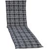 Liegenauflage Belgrad ca. 193x60 cm Anthra./Grau - Grau, Basics, Textil (193/60/6cm) - Gardenson