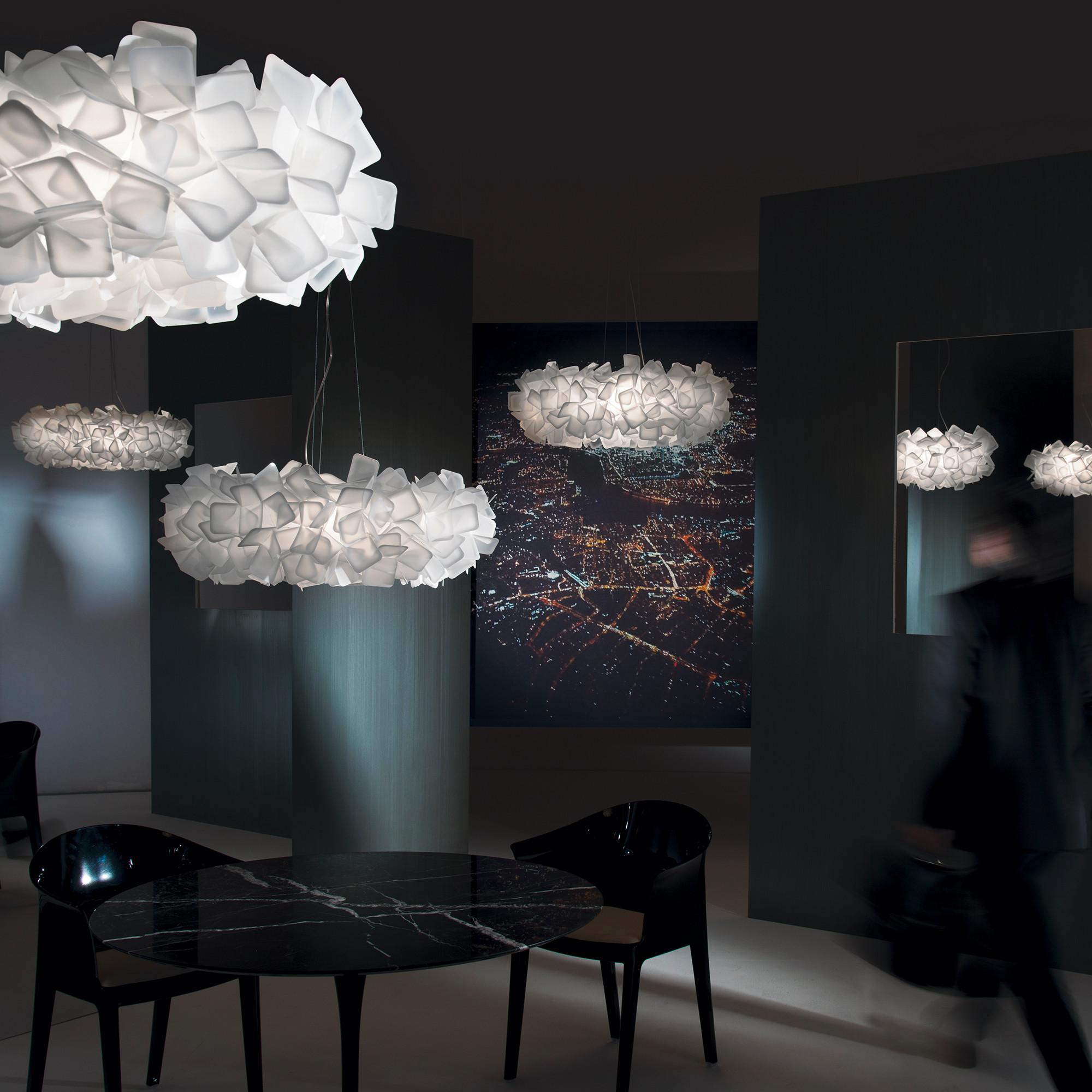 LAMPA WISZĄCA CLIZIA SUSPENSION - WHITE - biały, Design, tworzywo sztuczne (53/25cm) - Slamp