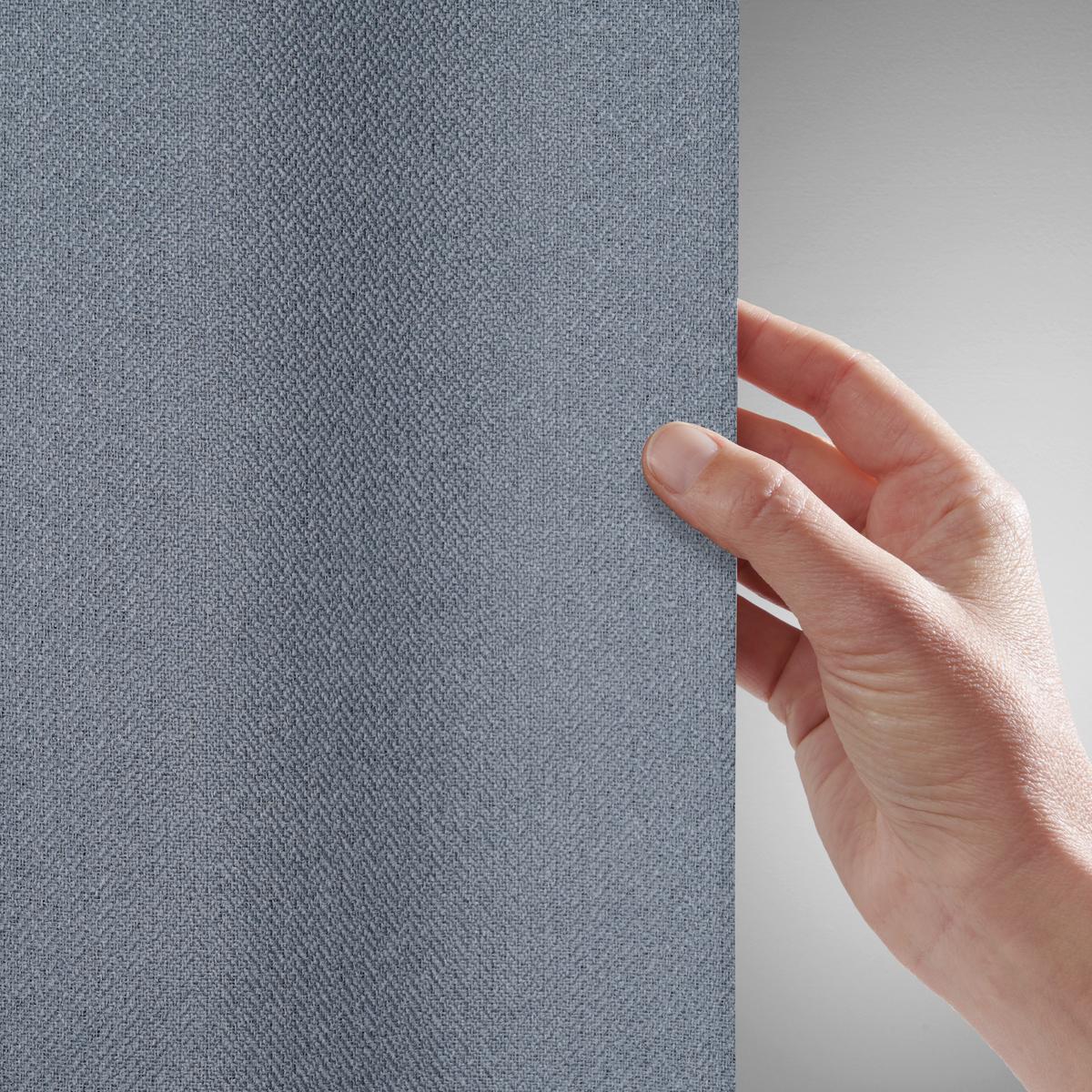 Zatemnitvena Zavesa Allan - siva, Romantika, tekstil (135/255cm) - Premium Living