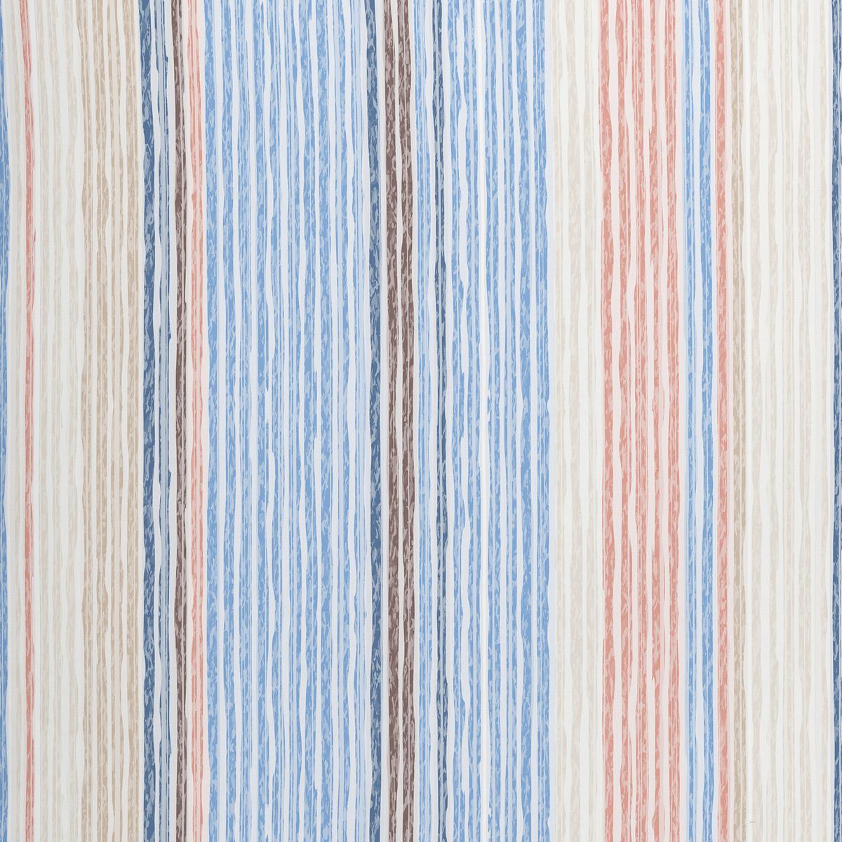 Bettwäsche Sara in Bunt ca. 160x210cm - Blau/Braun, Konventionell, Textil (160/210cm) - Modern Living