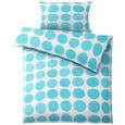 Posteljina Dots -ext- - bijela/boje petroleja, Modern, tekstil (140/200cm) - Mömax modern living Posteljina Dots -ext- - bijela/boje petroleja, Modern, tekstil (140/200cm) - Mömax modern living