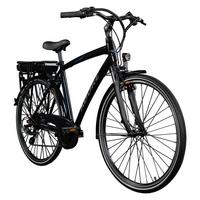 ELEKTROFAHRRAD Alu-city Herren Adore 28" 113e - Schwarz, MODERN, Metall