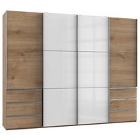Ormar S Kliznim Vratima Level 36c - bijela/boje hrasta, Moderno, drvni materijal (300/236/65cm) - Modern Living