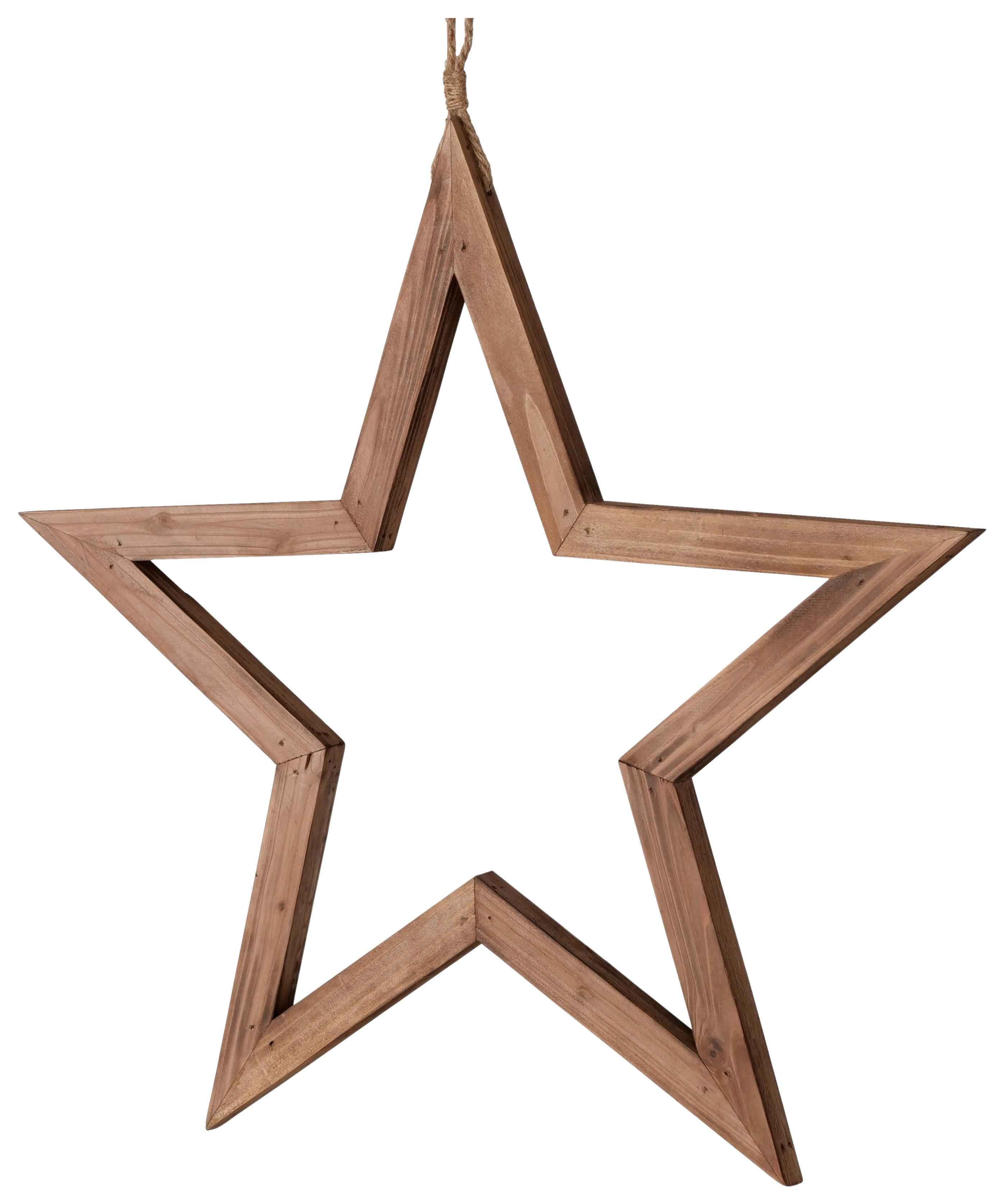 Dekohänger Rafelo Hellbraun - Hellbraun, Basics, Holz (58/55cm) - Mömax