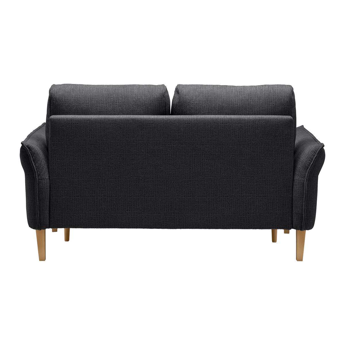 CANAPEA CU 2 LOCURI CUSTOM - crem/negru, Modern, textil (150/85/92cm) - Mömax