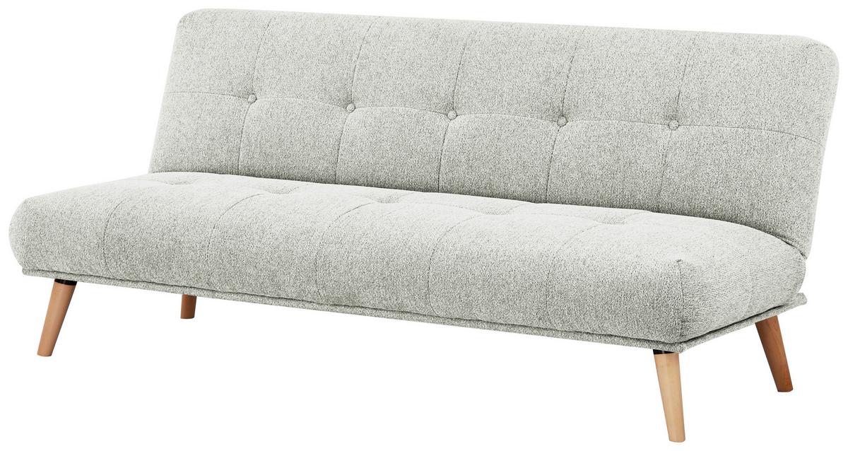 Sofa Urbino - bež-siva/prirodna boja, Moderno, drvo/tekstil (188/84/87cm) - Mömax