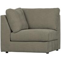 Sofaelement Family Grau B: 96cm - Schwarz/Grau, Design, Kunststoff/Textil (96/85/96cm) - Livetastic