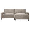Canapea modulara CORA - gri-maro, Modern, lemn/textil (223/86/161cm) - Mömax