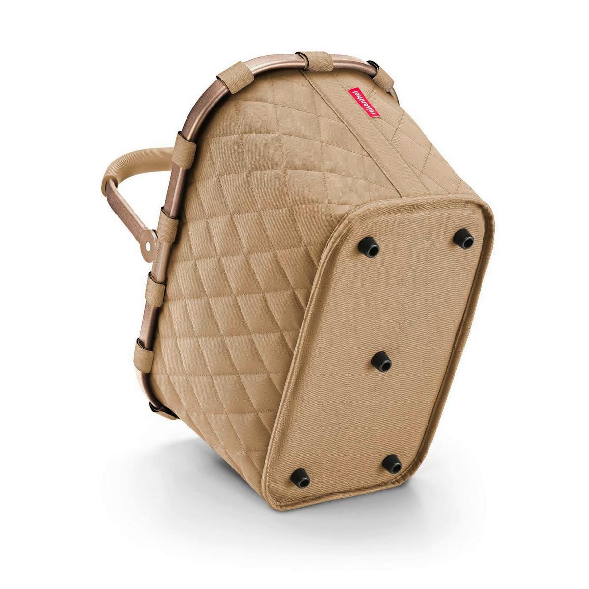 KOSZYK NA ZAKUPY BK6046 - beżowy, Basics, tkanina (49/29/28cm) - Reisenthel