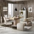 Vitrina Linate - bela/hrast tartuf, Moderno (85/143/42cm) - Mömax modern living Vitrina Linate - bela/hrast tartuf, Moderno (85/143/42cm) - Mömax modern living