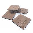 Terrassenfliese Willi in Braun ca. 30x2,2x30cm - Braun, Kunststoff (30/2,2/30cm) - MÖMAX modern living
