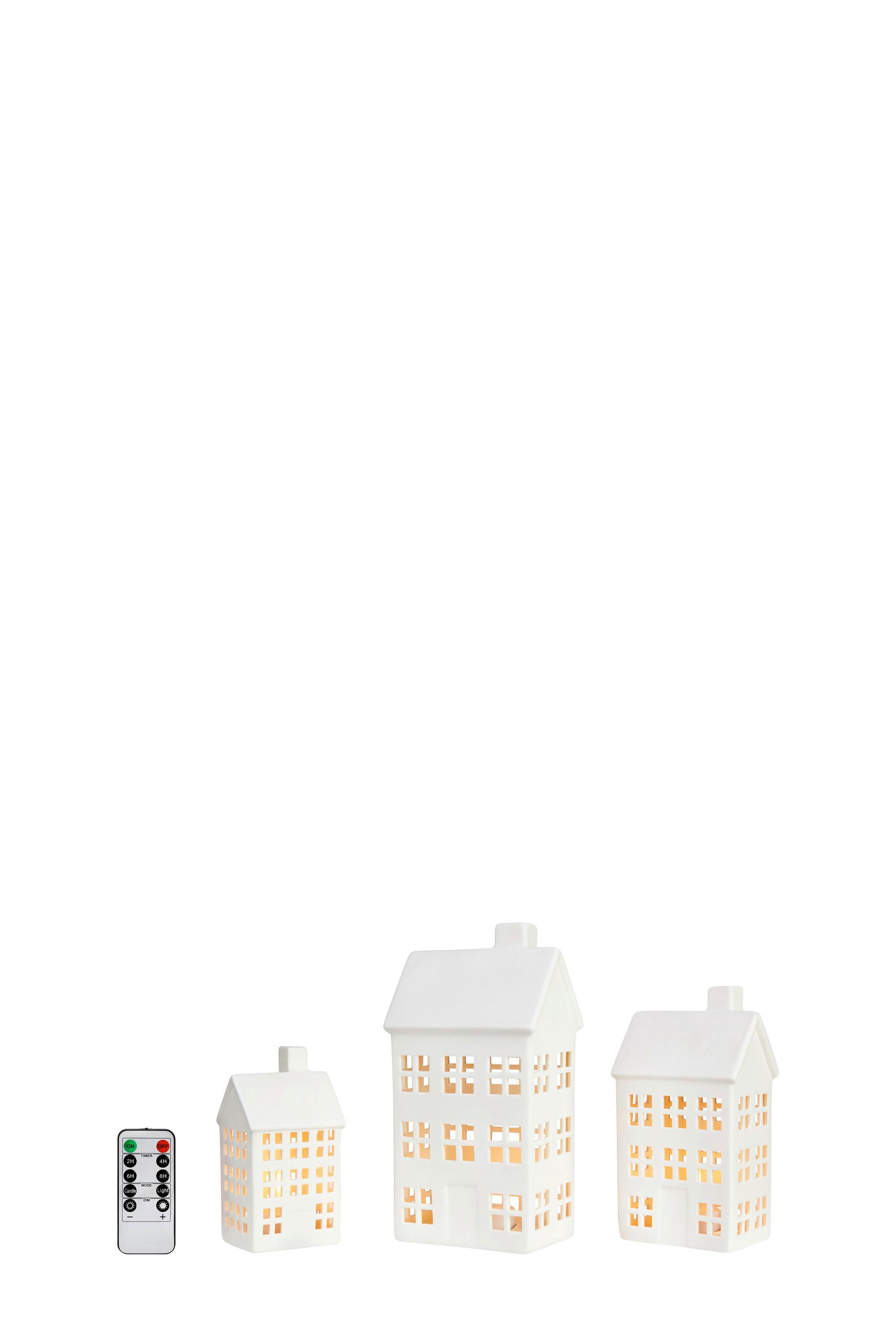 LED-Dekoleuchte Eton Weiß max. 0,1 Watt - Weiß, Basics, Keramik (8,2/28,2/21,5cm) - Markslöjd