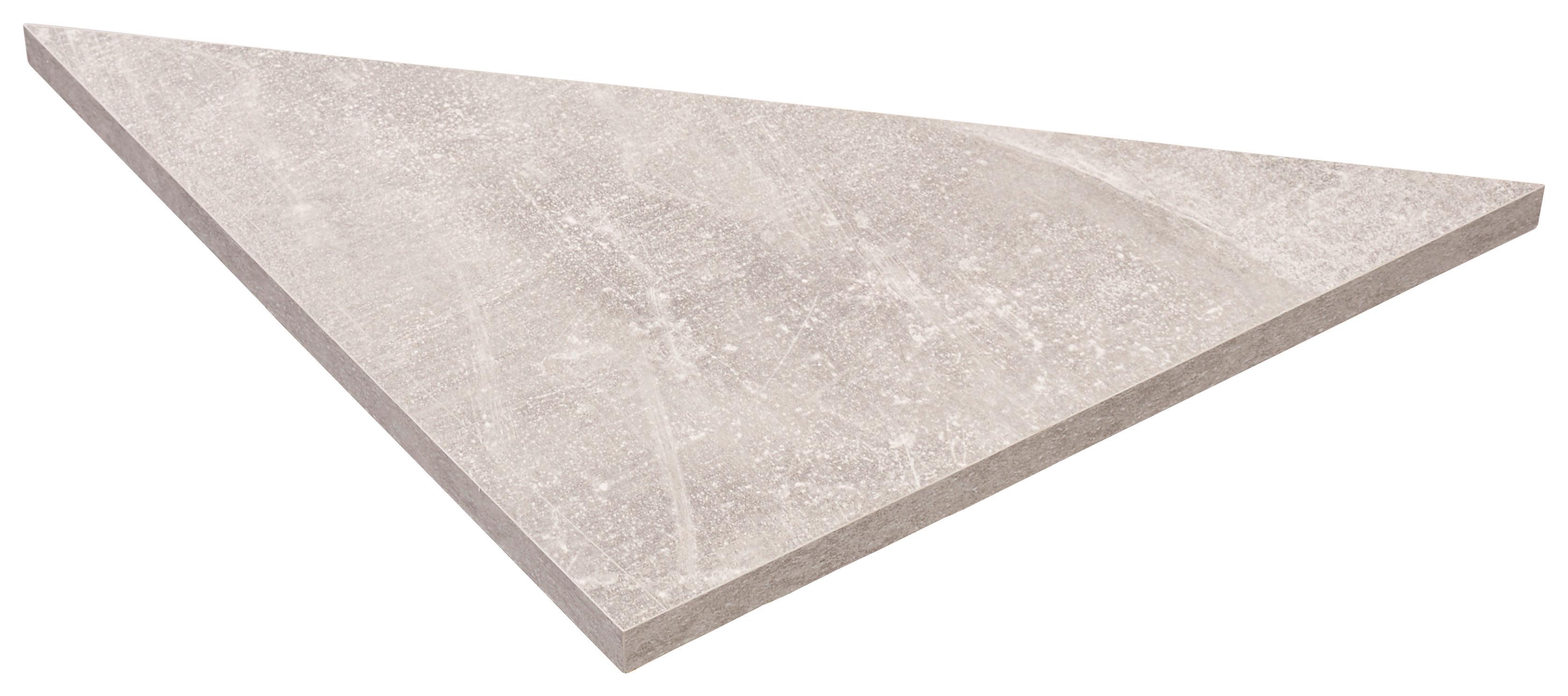 Falipolc Betonszürke 35/35 Skate - szürke, Modern, faalapú anyag (35/1,8/35cm)