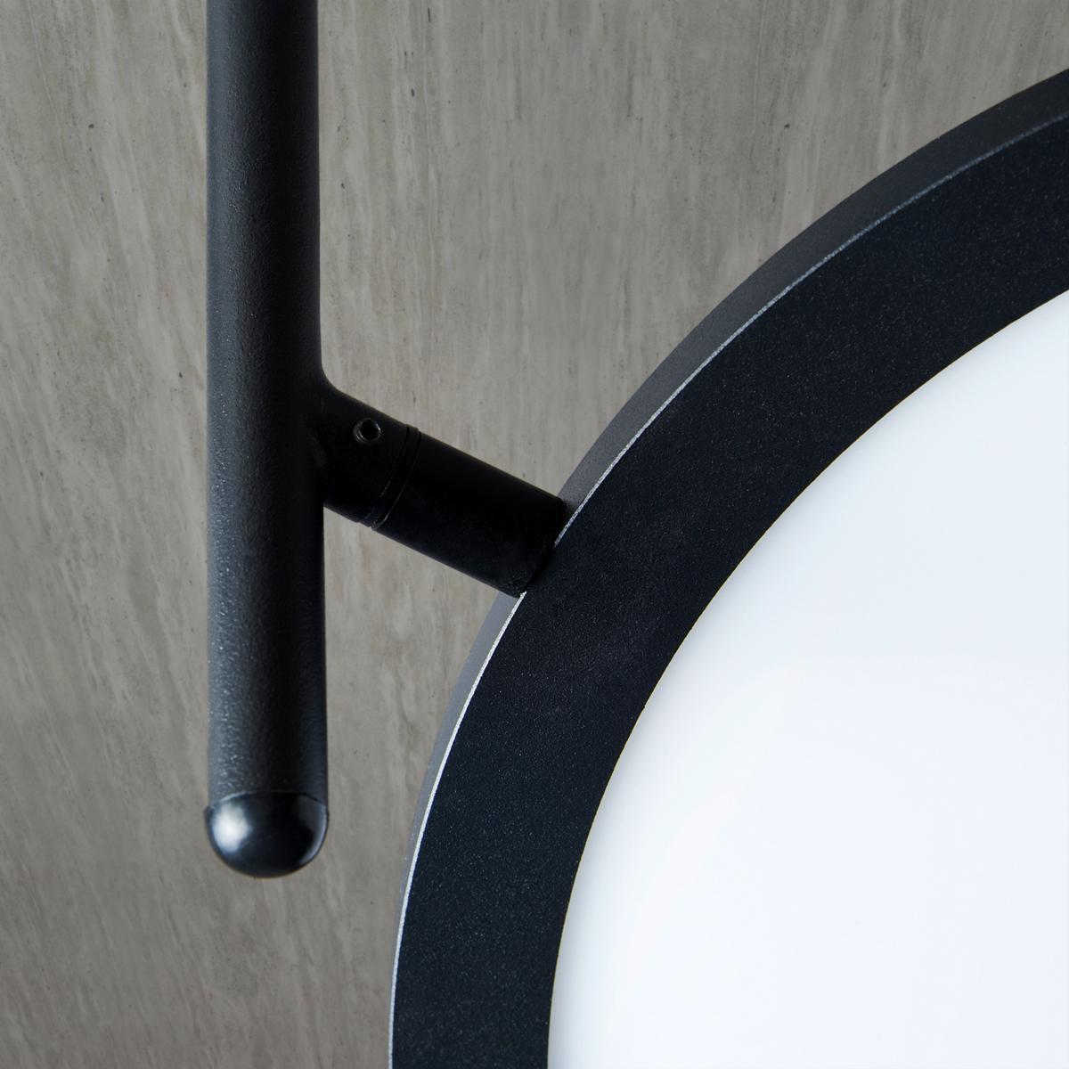 LED Mennyezeti Lámpa Carsten - fekete, Modern, műanyag/fém (57,6/25/33,4cm) - Visiona