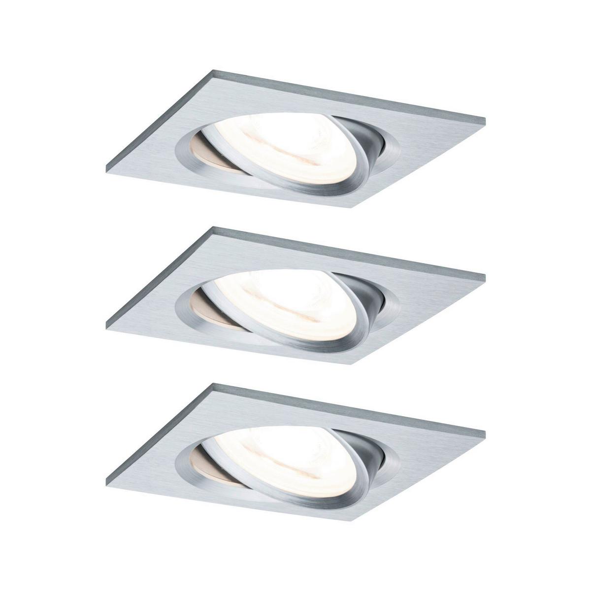 Deckenleuchte Nova max. 6,5 Watt, 3-teilig - Basics (8,4cm) - Paulmann