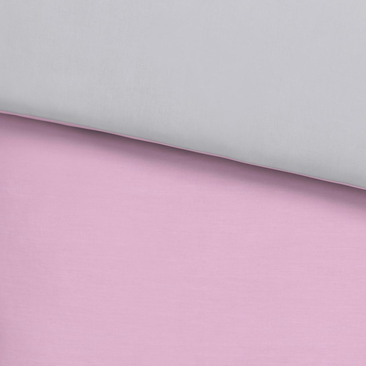 Bettwäsche Annika ca. 135x200cm - Silberfarben/Flieder, Textil (135/200cm) - Modern Living
