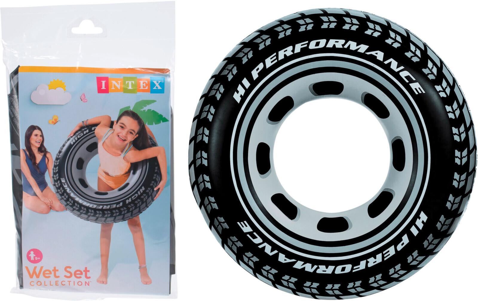 Gumimatrac Intex - fekete, Basics, műanyag (91cm) - Intex