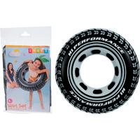 Gumimatrac Intex - fekete, Basics, műanyag (91cm) - Intex