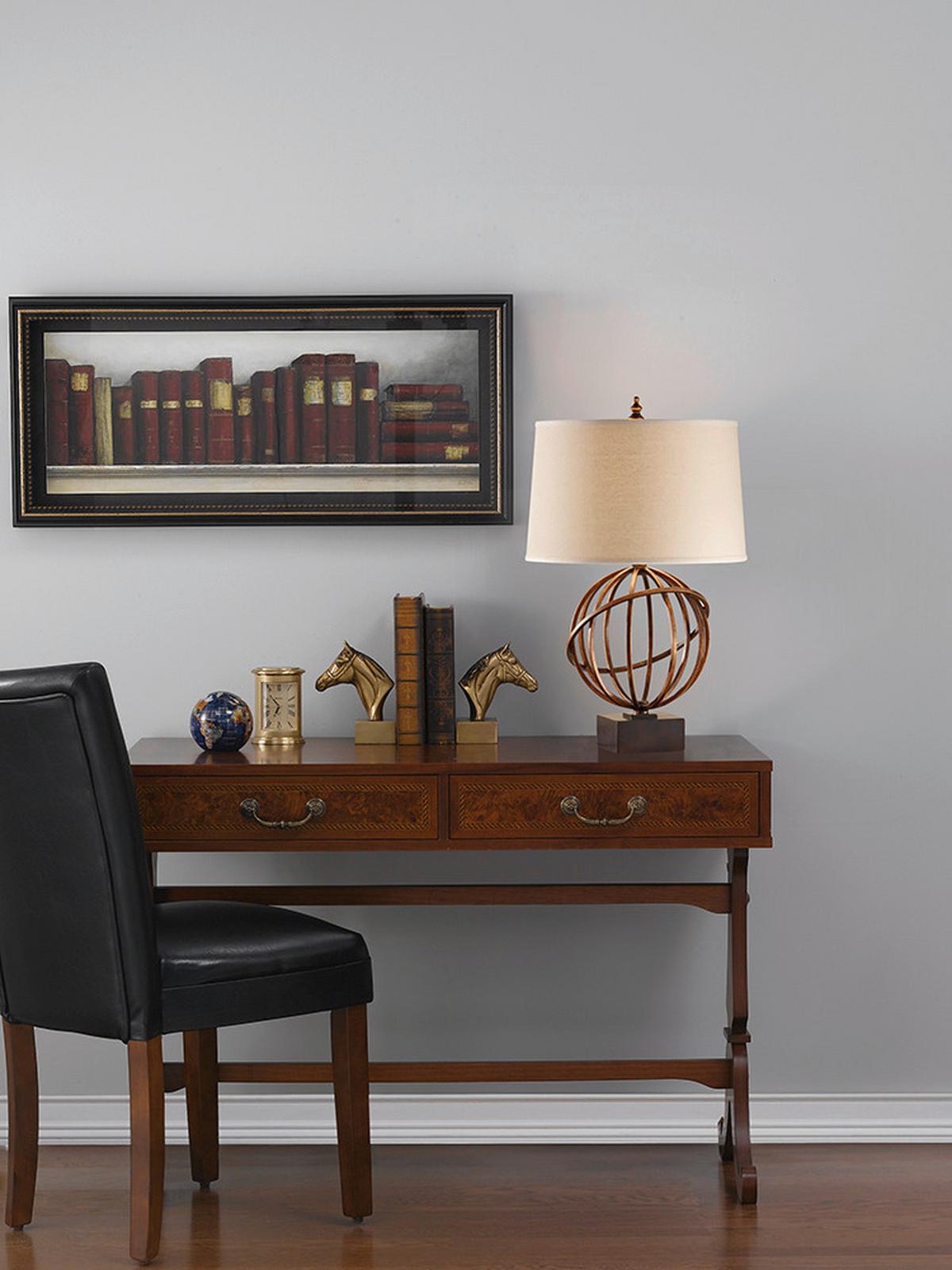 Stolna Svjetiljka Fe-Spencer-Tl - zlatne boje, Design, metal (39/58/39cm) - Elstead Lighting