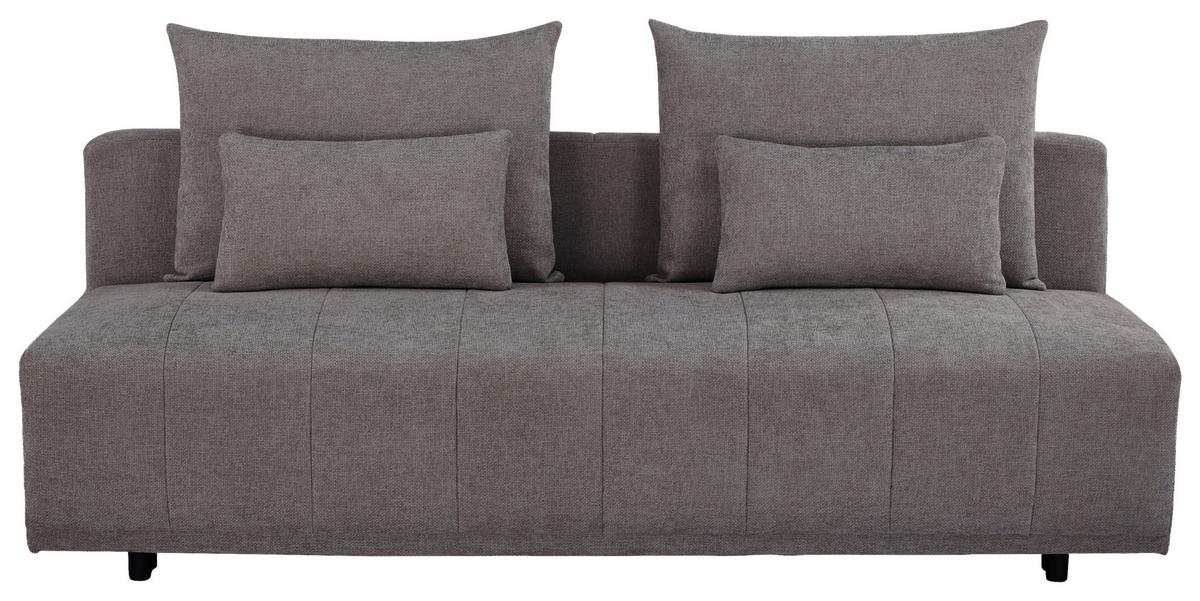 Sofa Daisy - sivo-braon/braon, Moderno, drvo/tekstil (194/89/87cm) - Mömax