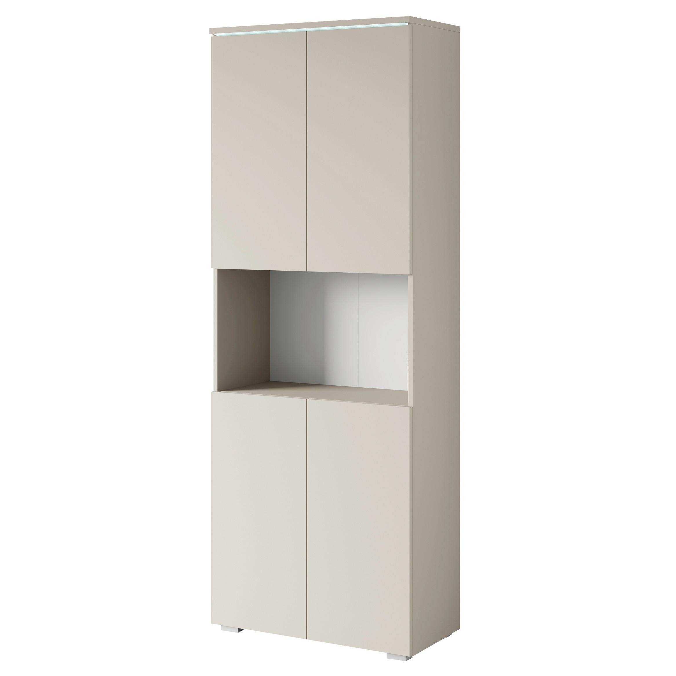 Aktenschrank Vera 70 Beige/Kaschmir - Kaschmir/Beige, Design, Holzwerkstoff (68/181,9/33cm) - Livetastic