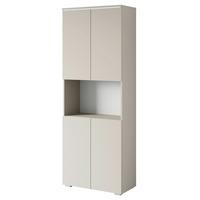 Aktenschrank Vera 70 - Kaschmir/Beige, Design, Holzwerkstoff (68/181,9/33cm) - Livetastic