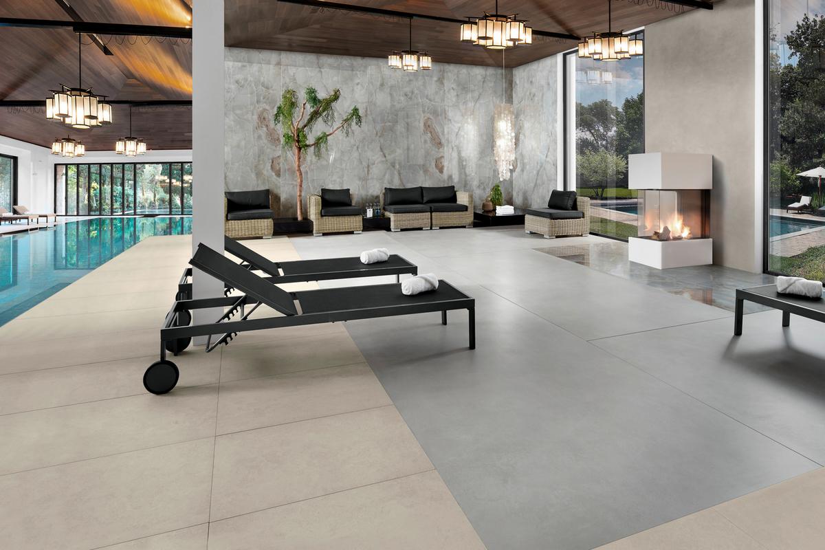 Sonnenliege Acamp Rimini Metall / Textil verstellbar - Anthrazit, Basics, Textil/Metall (60/35/198cm) - Gardenson