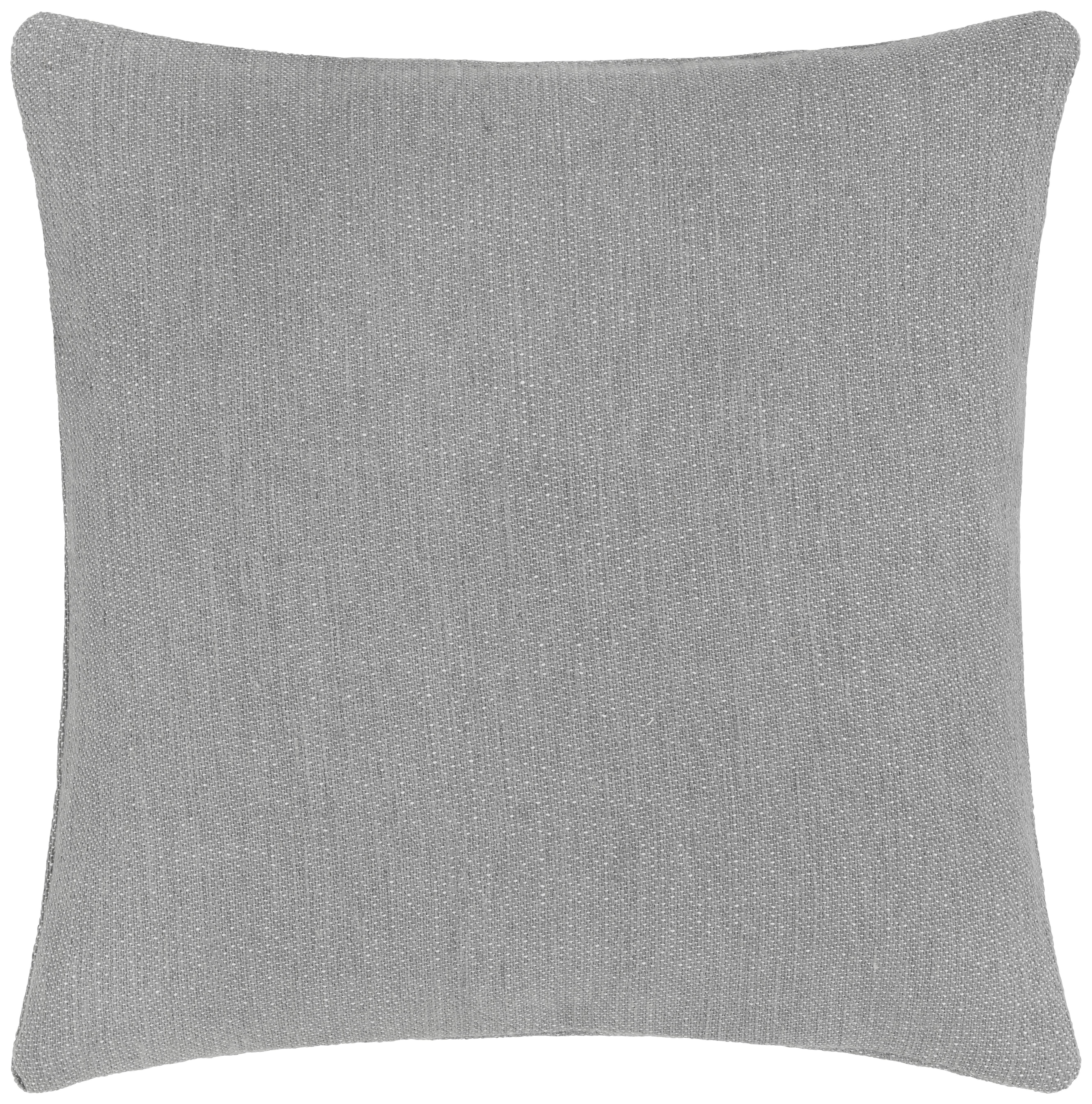 Kissenhülle Kerstin in Hellgrau ca. 50x50cm - Hellgrau, Basics, Textil (50/50cm) - Premium Living