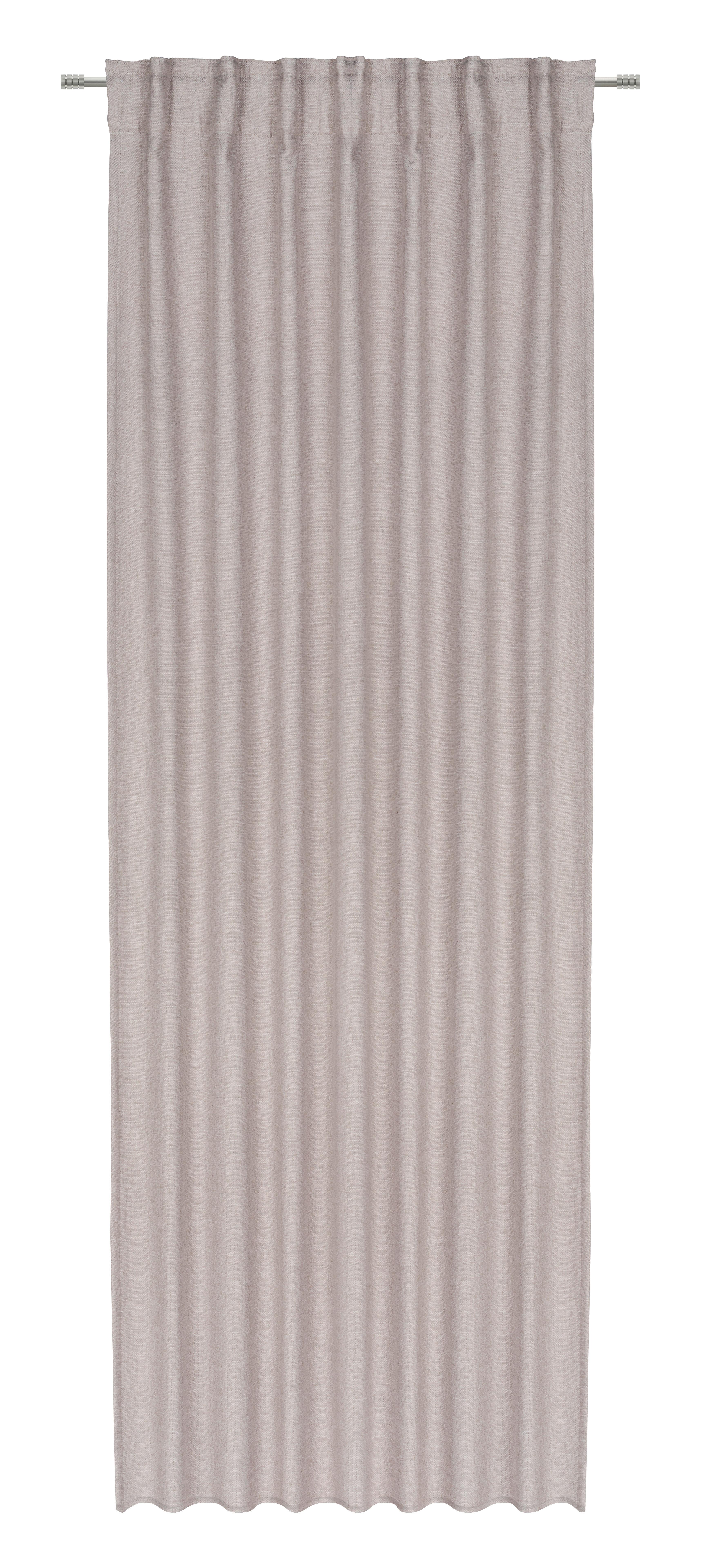 Wärmeschutzvorhang Alfi in Beige ca. 135x255cm - Beige, Konventionell, Textil (135/255cm) - Modern Living