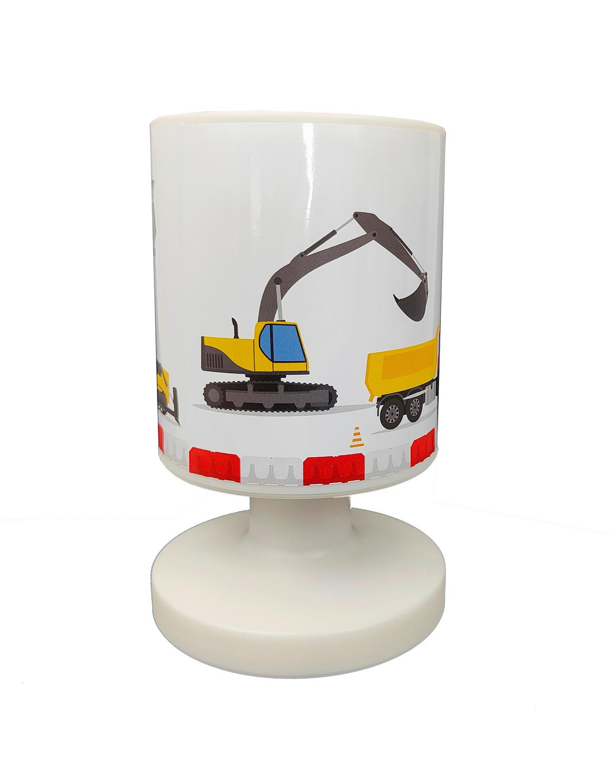 LAMPA STOŁOWA DZIECIĘCA 2014 - BUDOWA - różnokolorowy, Basics, tworzywo sztuczne (13/13/20cm)