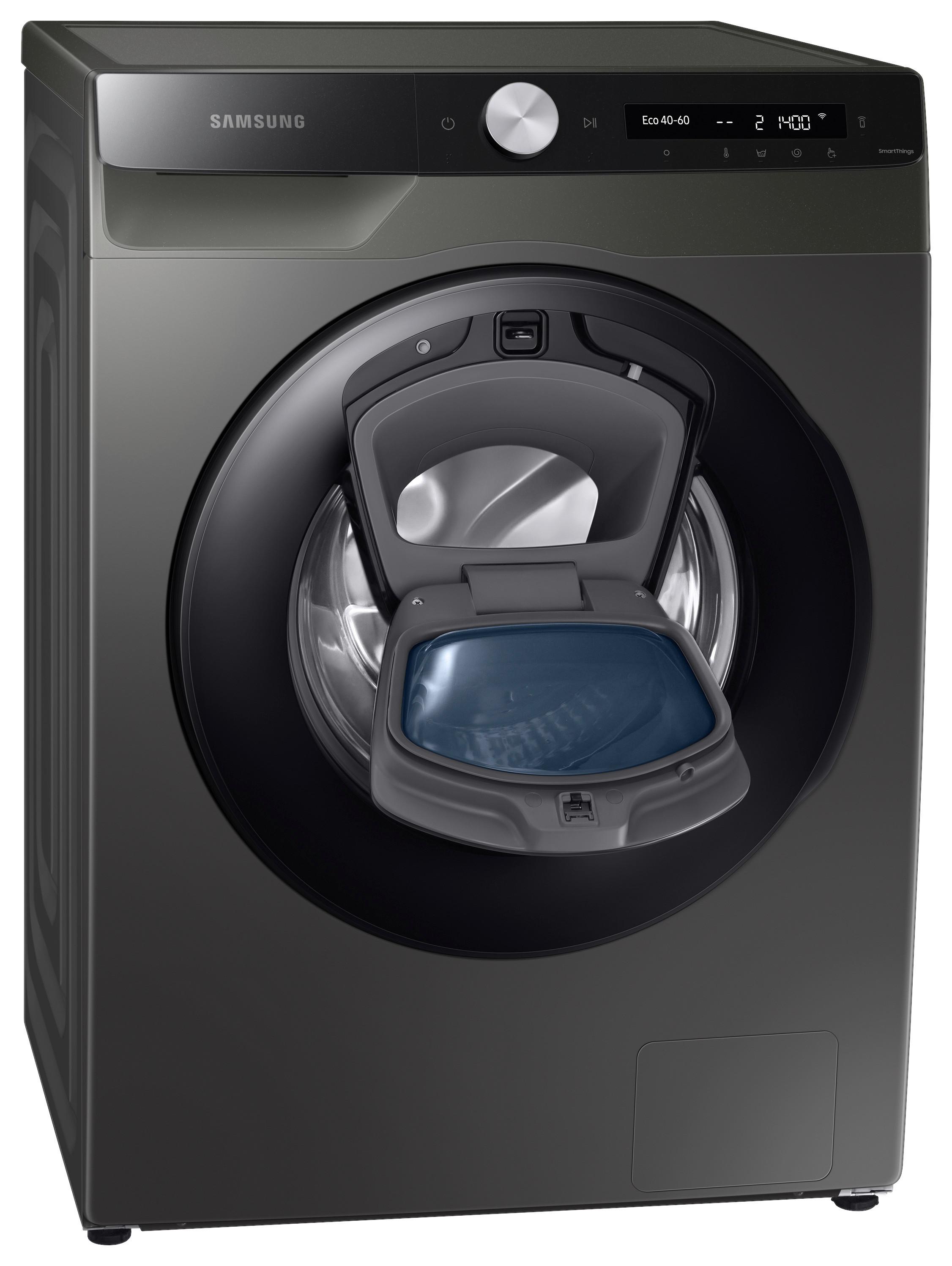 WASCHMASCHINE WW80T554AAX/S5 - Schwarz, Basics (60/85/68,5cm) - Samsung