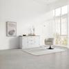 SIDEBOARD KORSIKA -EXKLUSIV- - vit/svart, Romantik / Lanthus, metall/trämaterial (150/85/43cm) - Mömax