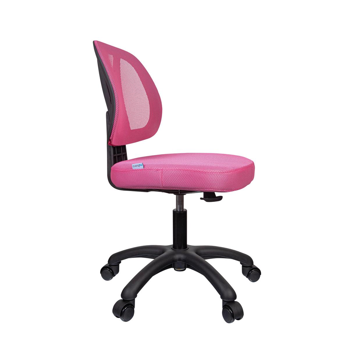 Otroški Vrtljivi Stol Kid Yu 200, Roza - roza, Basics, umetna masa/tekstil (46/84/51cm) - MID.YOU