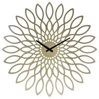 ZEGAR ŚCIENNY 19629 - kolor naturalny, Basics, drewno (60cm)