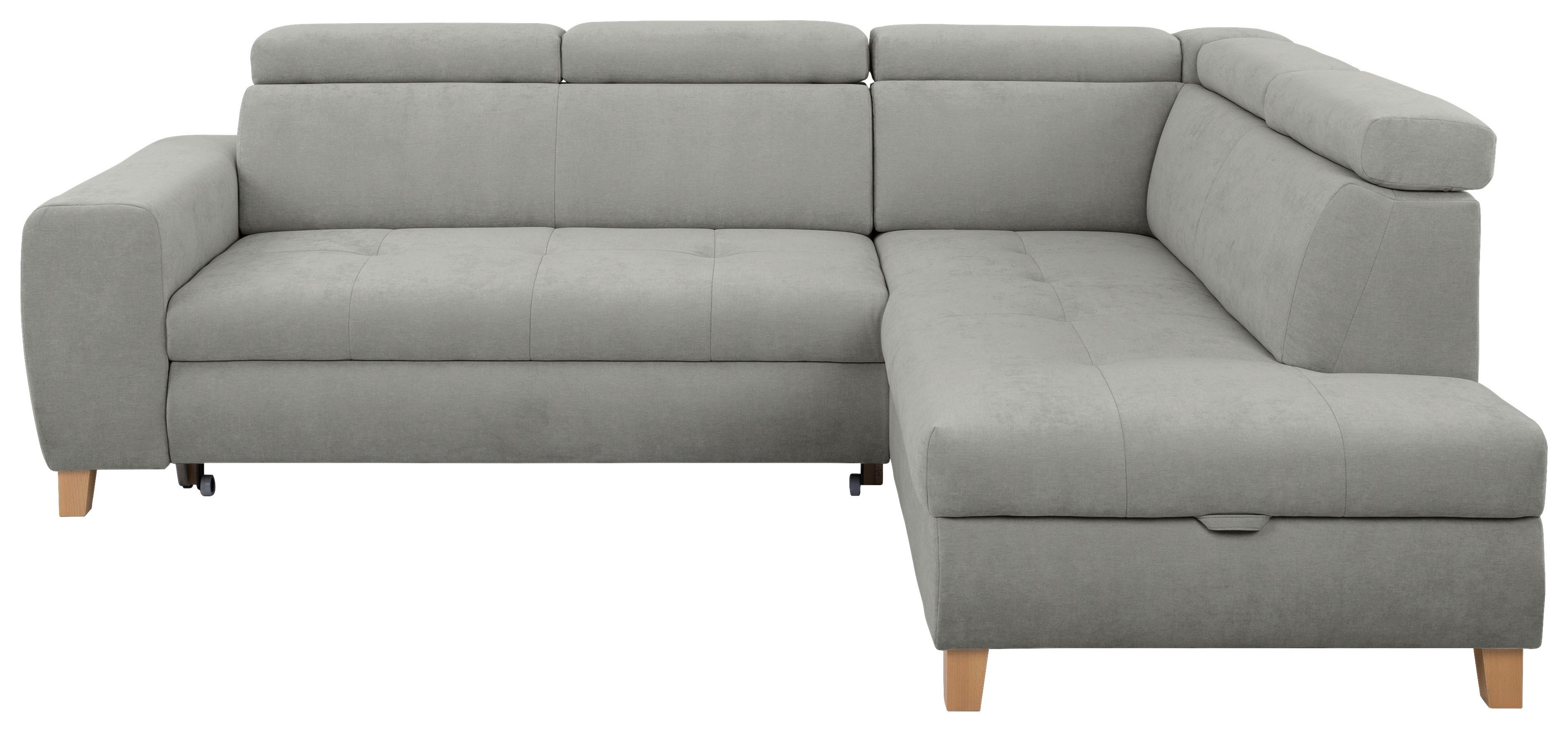 Coltar LUGO - gri, Modern, plastic/lemn (266/98/205cm) - Mömax