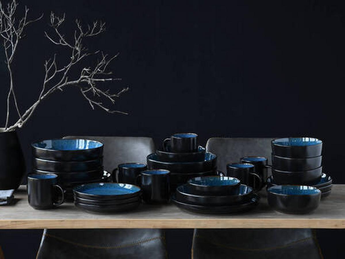 Kombinirani Servis Nordic Fjord Blue, 30-Delni - modra, Trend, keramika (58/45/33null) - Creatable