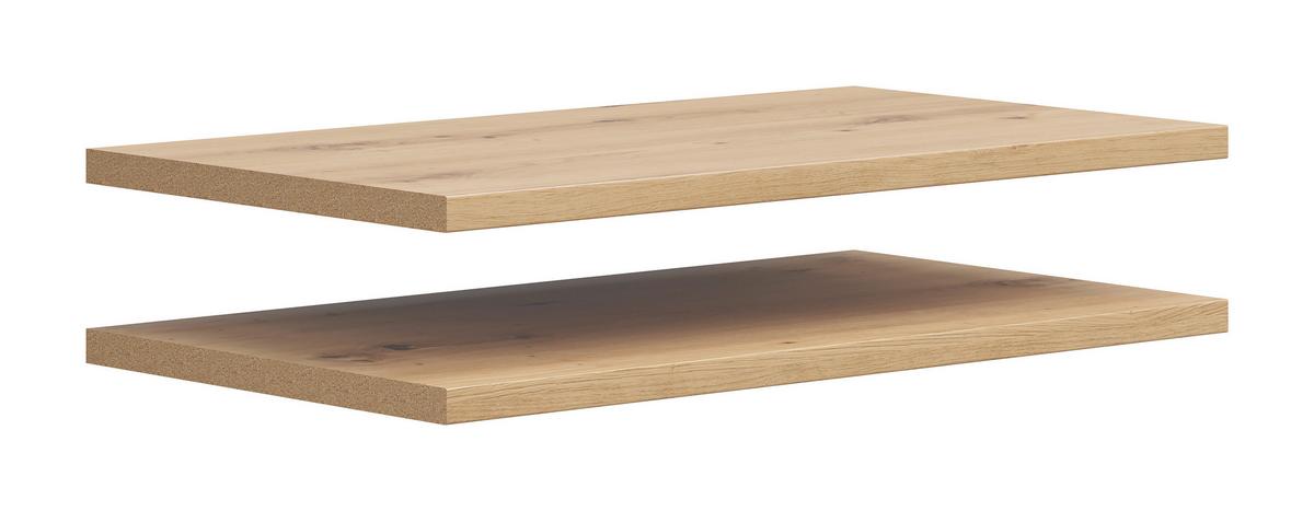 Einlegeboden Multistauraum Eiche Artisan - Eiche Artisan, MODERN, Holzwerkstoff (66,9/2,2/36cm) - Mömax