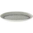 Servierplatte Panja aus Keramik in Grau - Weiß/Grau, LIFESTYLE, Keramik (27/8,5cm) - MÖMAX modern living