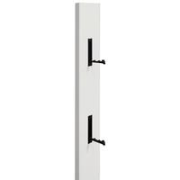 Garderobenpaneel In Weiss - Weiss, Modern, Holzwerkstoff (13/110/3cm) - Mömax