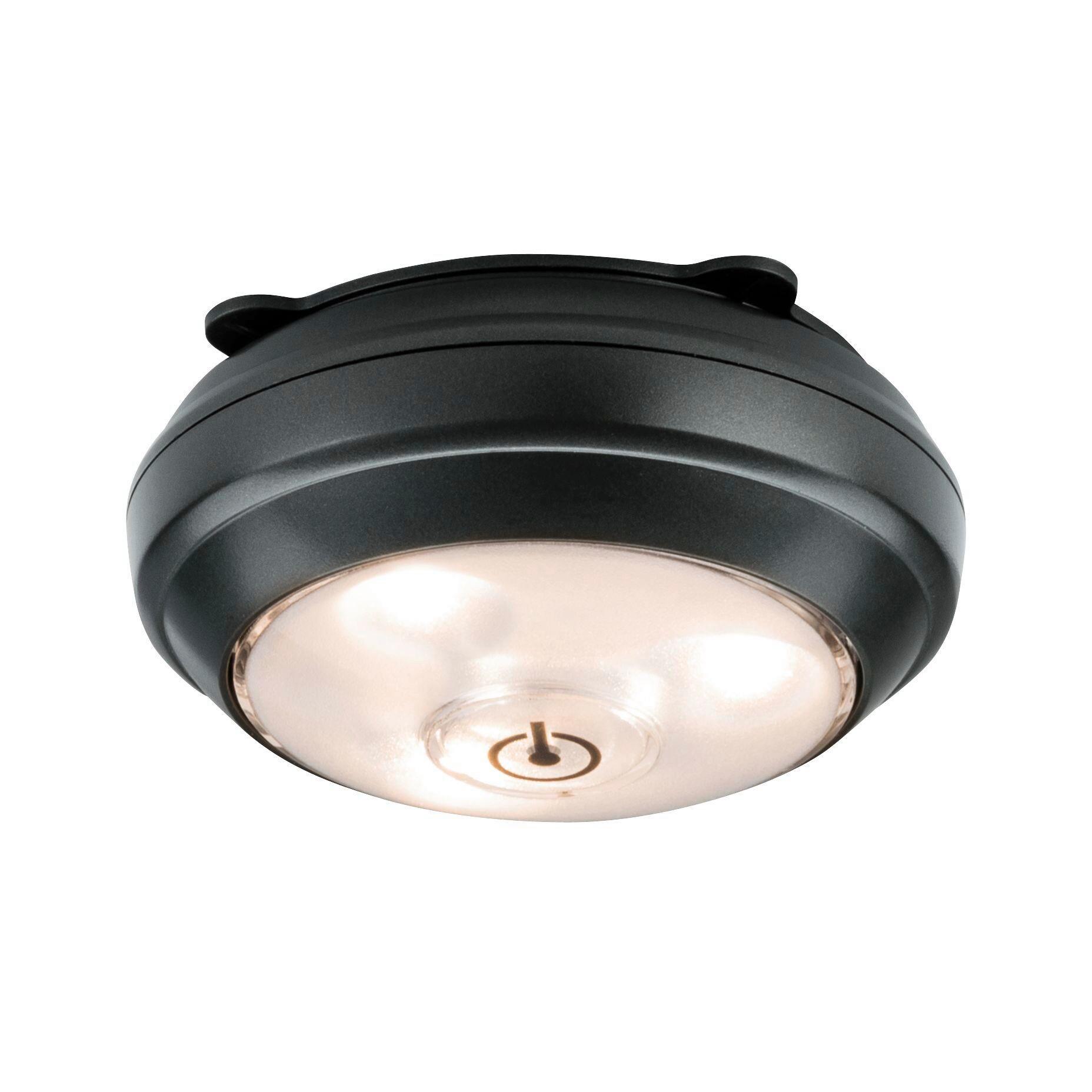 LED-Spot ButtonLED in Anthrazit max. 0,6 Watt - Anthrazit, Basics, Kunststoff (8,8cm) - Paulmann