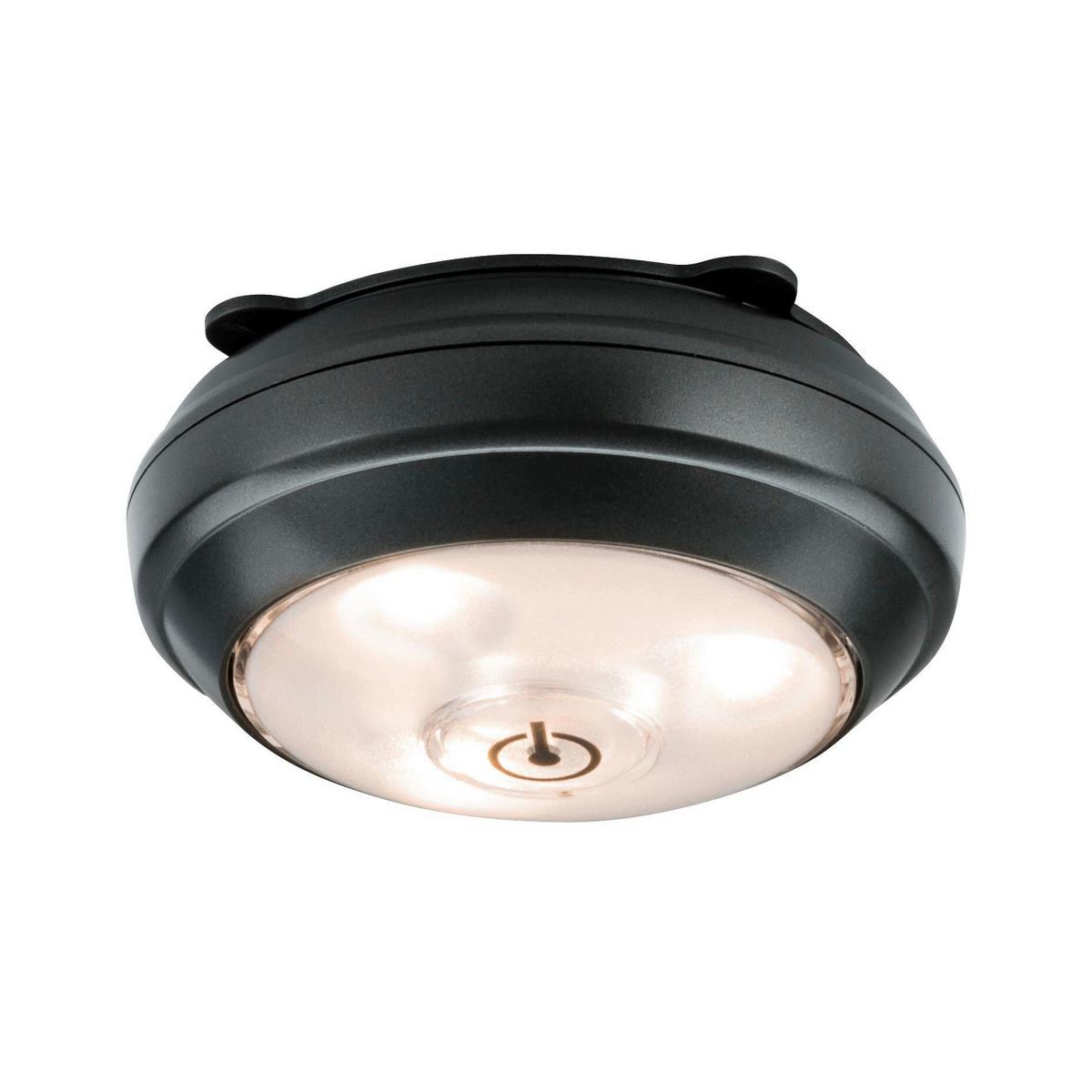 LED-Spot ButtonLED in Anthrazit max. 0,6 Watt - Anthrazit, Basics, Kunststoff (8,8cm) - Paulmann