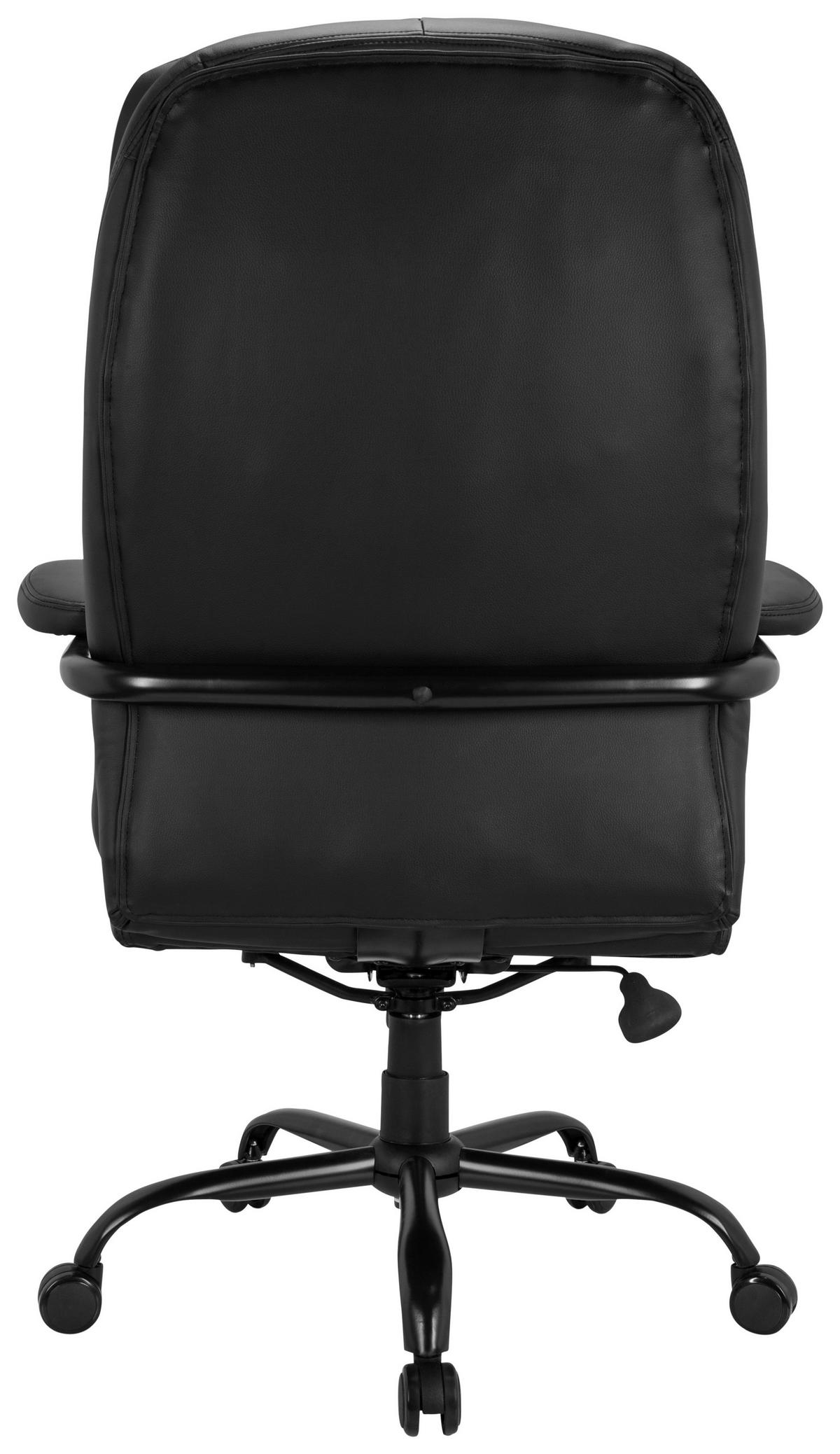 Pisarniški Stol Relax Xxl B, Pu, Črna - črna, Basics, kovina/umetna masa (78/118/70cm) - MID.YOU
