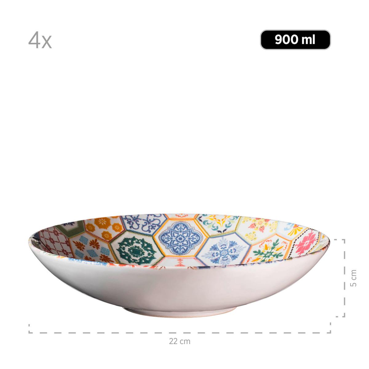 TAFELSERVICE AMARANTE - Multicolor, Basics, Keramik - Mäser