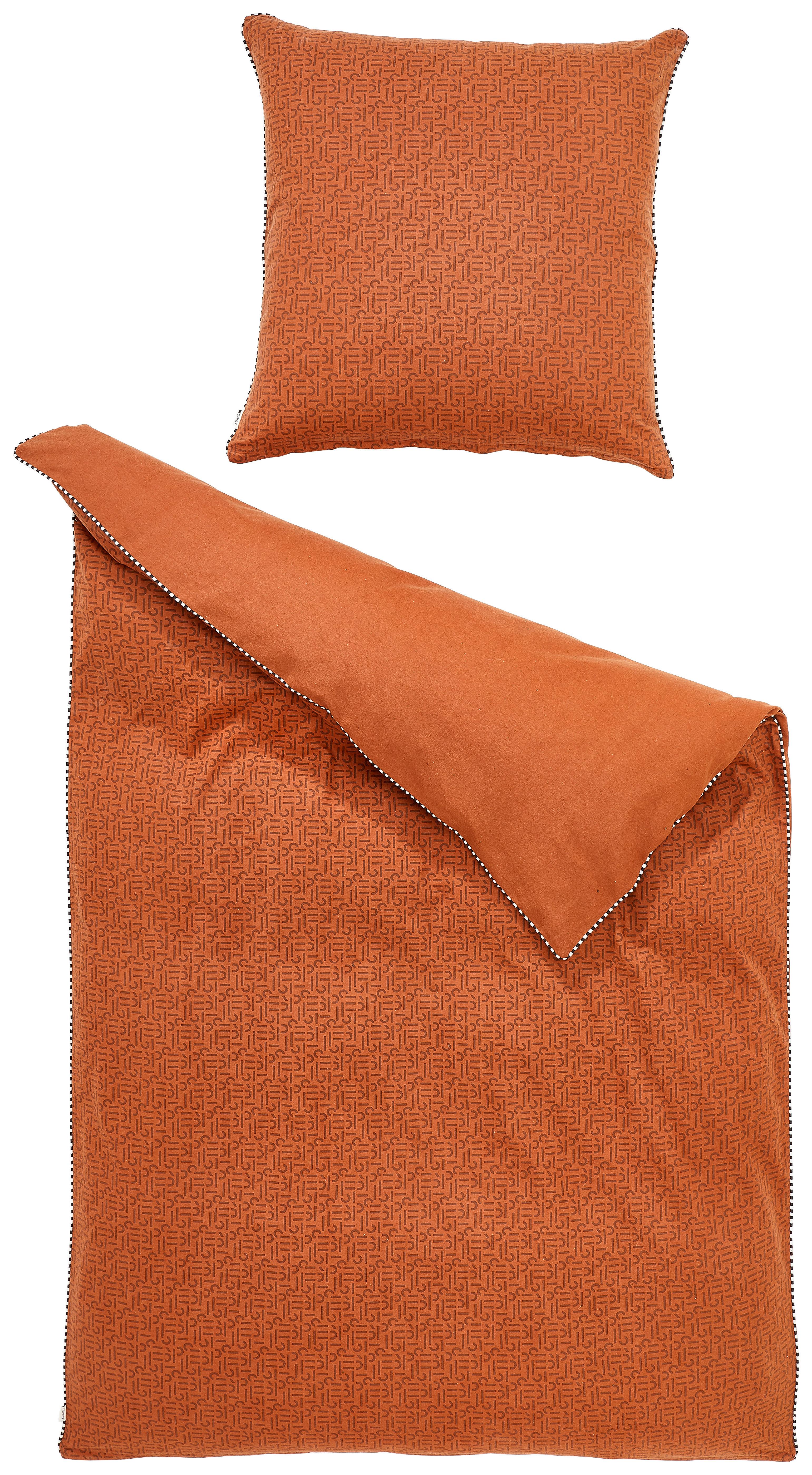 POŚCIEL DWUSTRONNA E-SCATTER-F - kolor rdzawy, Konventionell, tkanina (135/200cm) - Esprit