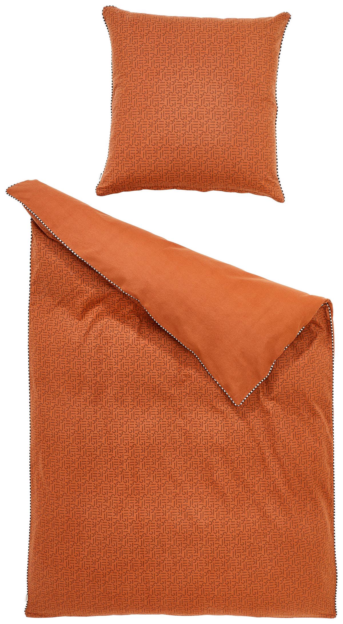 POŚCIEL DWUSTRONNA E-SCATTER-F - kolor rdzawy, Konventionell, tkanina (135/200cm) - Esprit