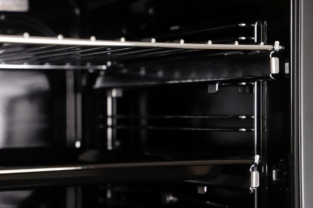 Einbaubackofen AB141-26 Schwarz - Schwarz, Trend, Glas/Metall (59,4/59,5/52,1cm) - Respekta