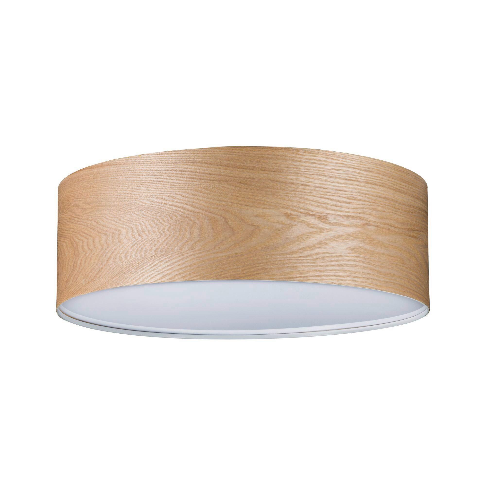Deckenleuchte Liska in Rotbraun max. 20 Watt - Rotbraun, Basics, Holz/Metall (45/15cm) - Paulmann