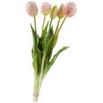 Umetna Roža Tulpe - roza/zelena, Romantika, kovina/umetna masa (39cm) Umetna Roža Tulpe - roza/zelena, Romantika, kovina/umetna masa (39cm)
