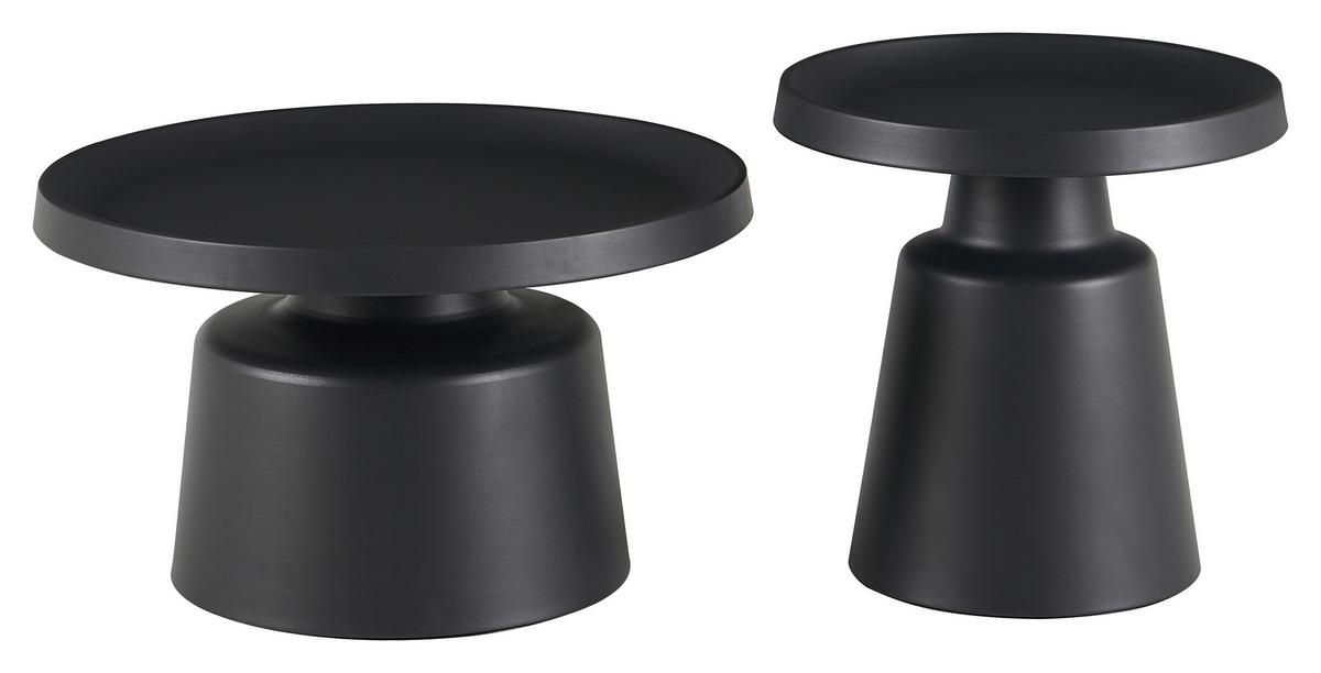 Stolić Camden - crna, Lifestyle, metal (70/50/70/50/41/50cm) - Modern Living
